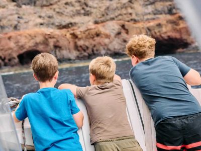 spannende bootstour im sommerurlaub